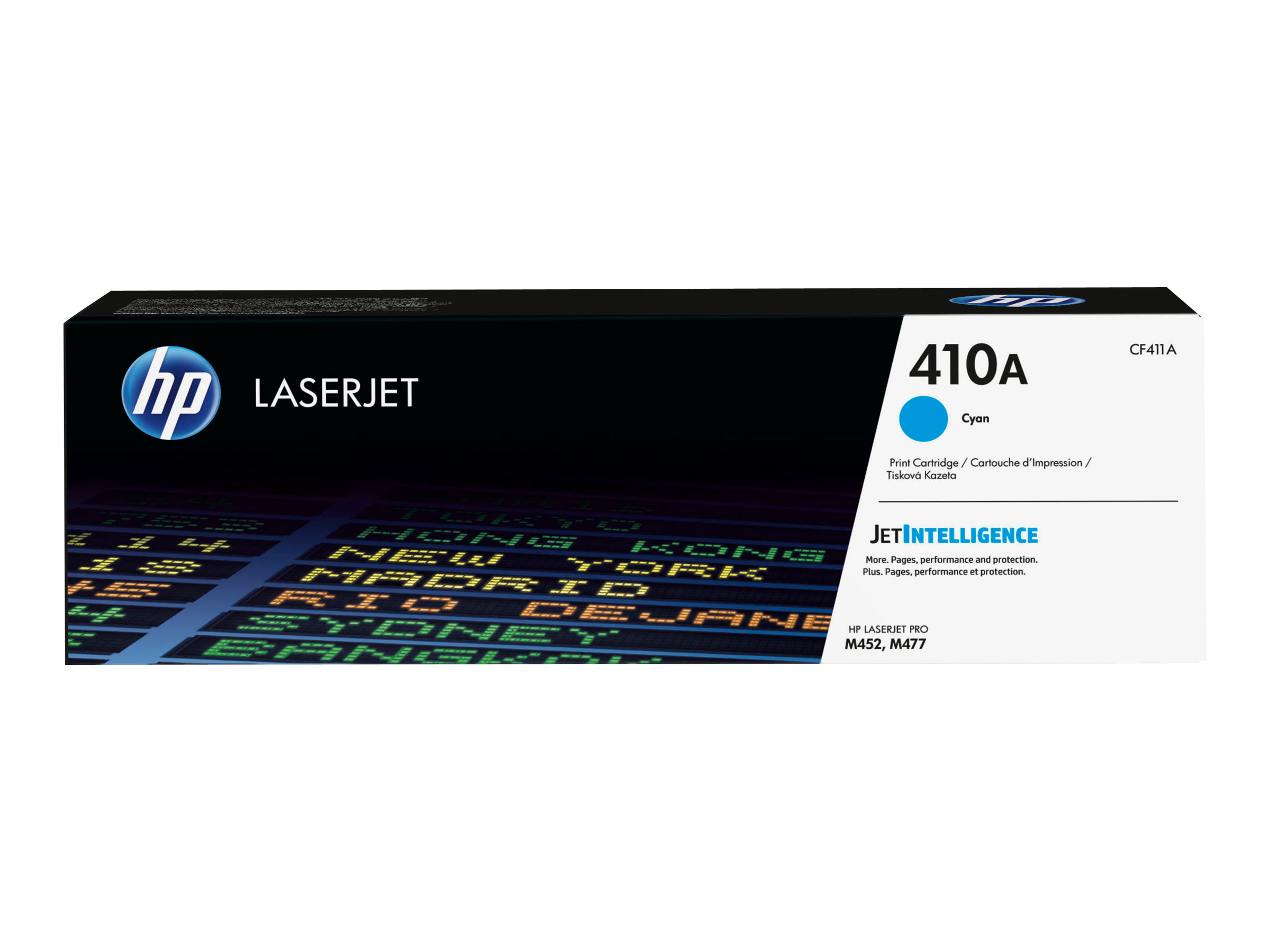 HP 410A – cyan – original – LaserJet – toner cartridge (CF411A)