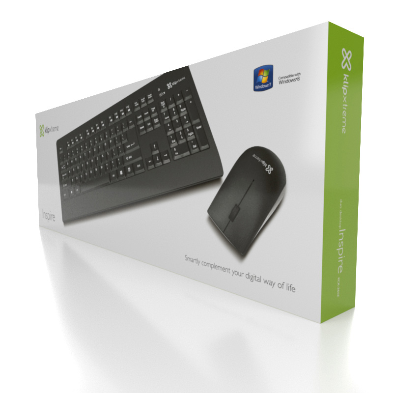 Klip Xtreme – keyboard and mouse set Input Device