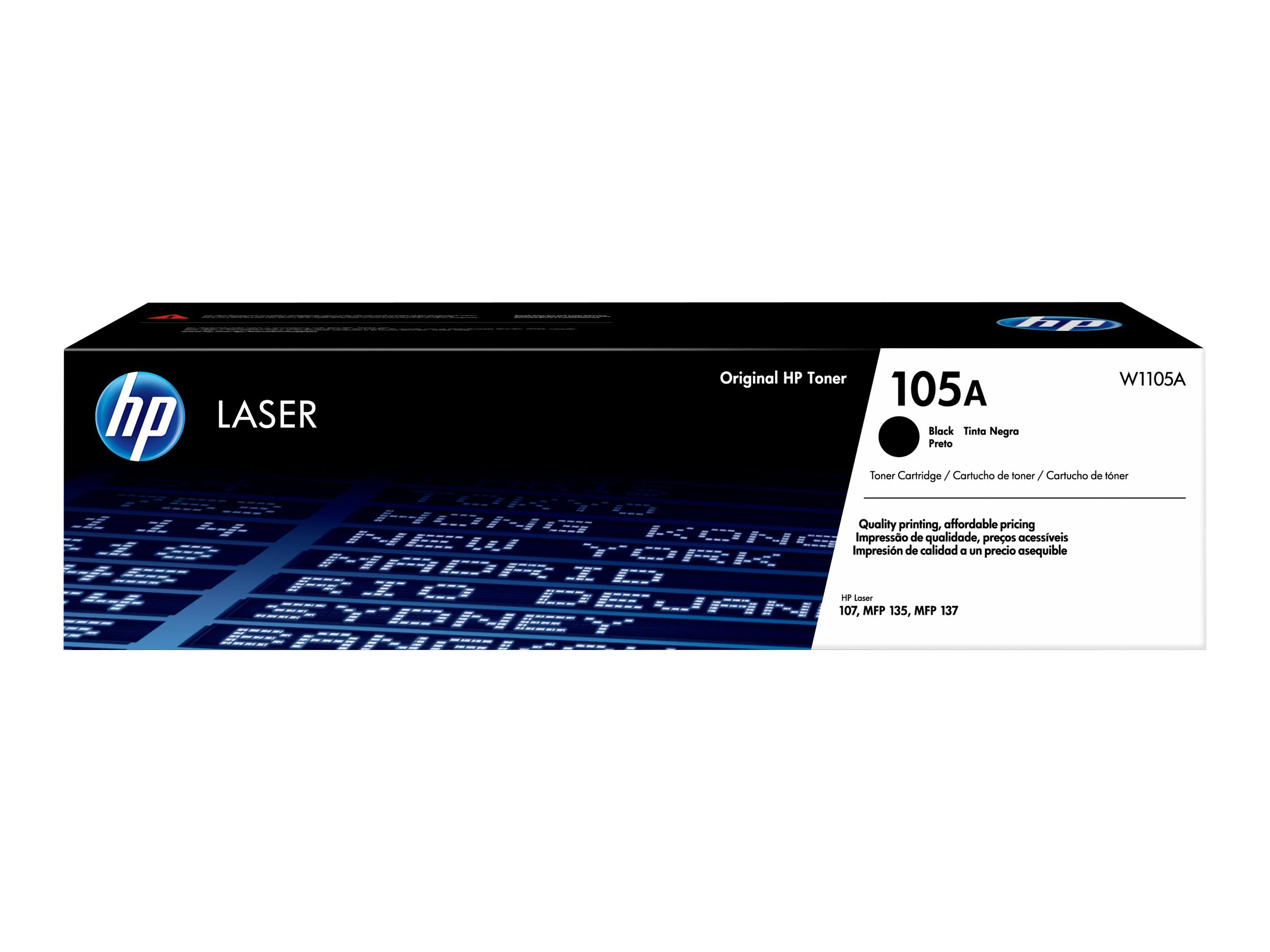 HP 105A – black – original – toner cartridge (W1105A)