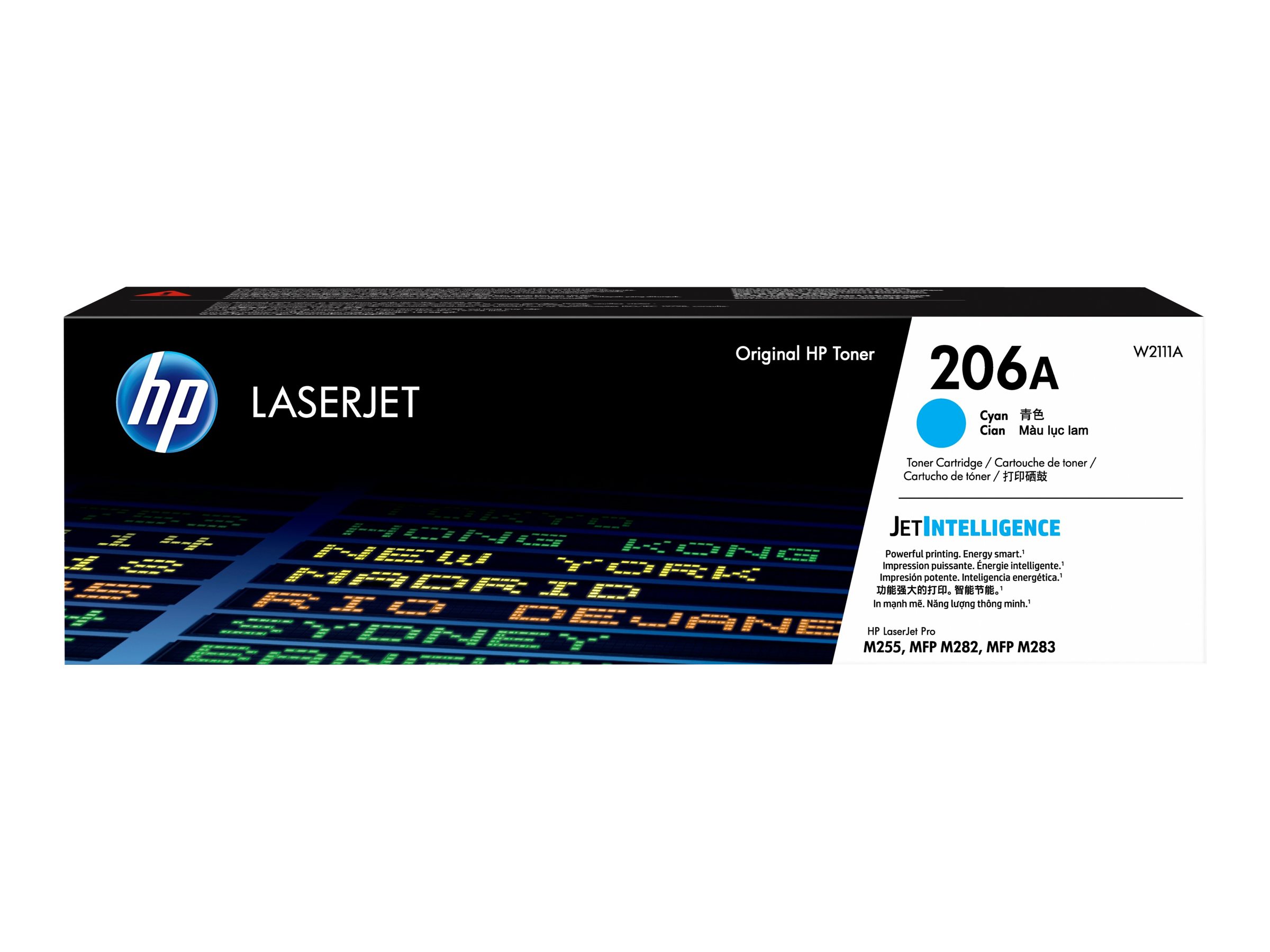 HP 206A – cyan – original – LaserJet – toner cartridge (W2111A)