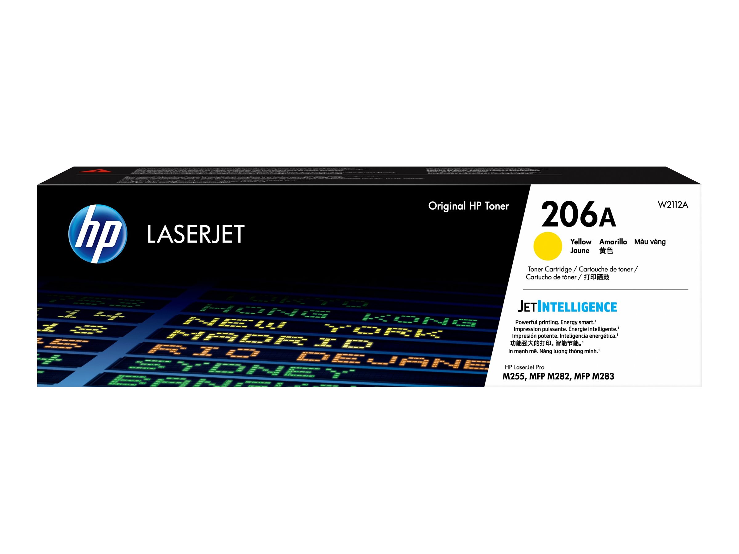 HP 206A – yellow – original – LaserJet – toner cartridge (W2112A)