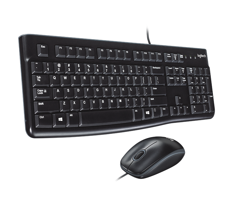 Logitech Desktop MK120 – keyboard and mouse set – English Input Device