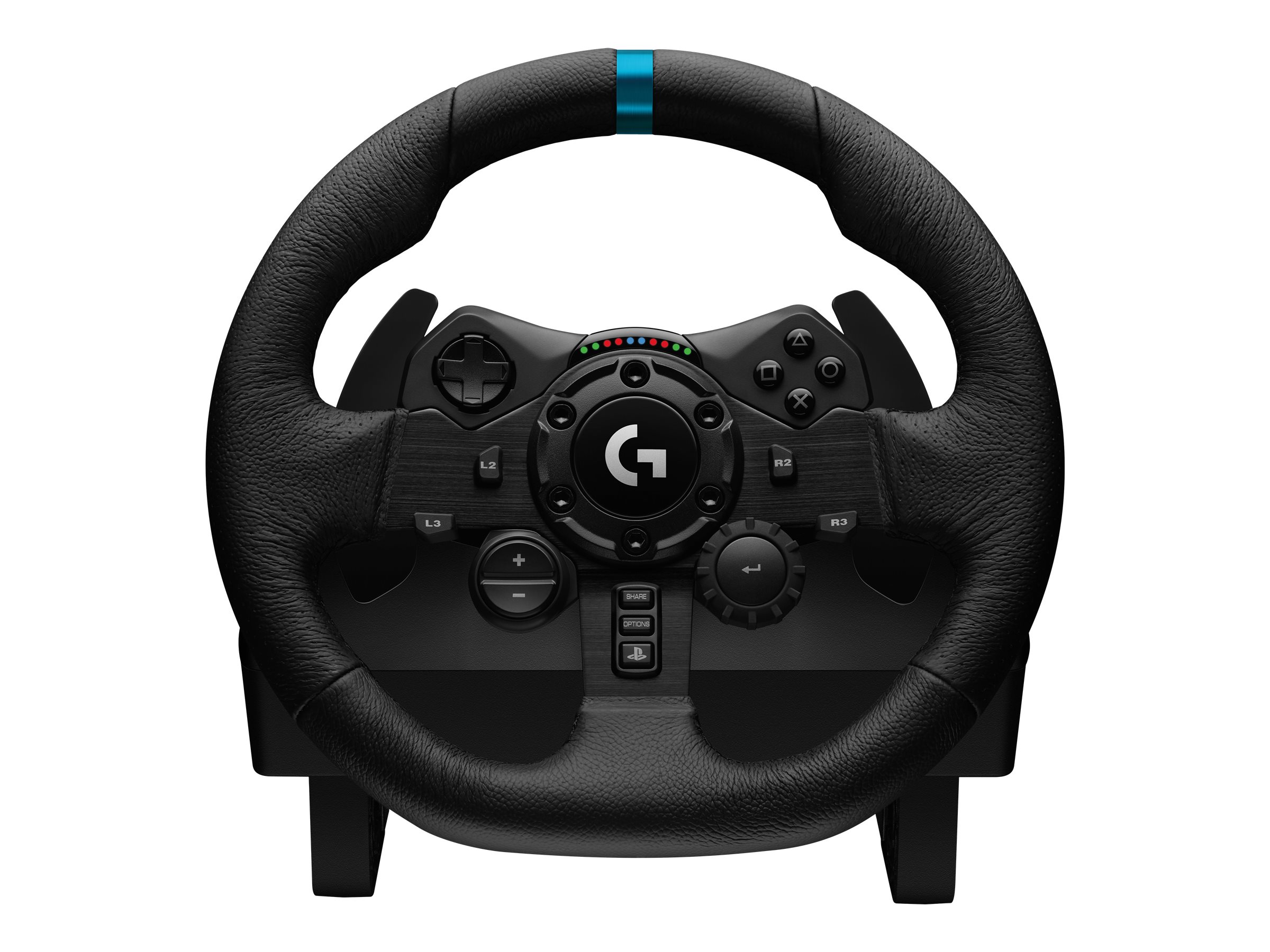 Logitech G923 Racing – wheel and pedals set – wired