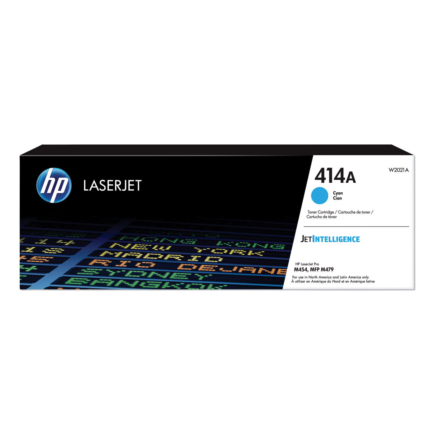 HP 414A – cyan – original – LaserJet – toner cartridge (W2021A)