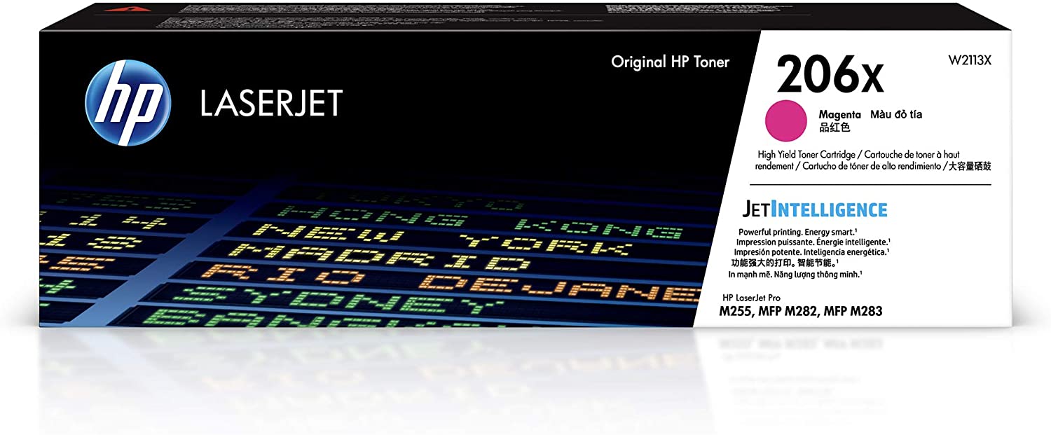HP 206X – High Yield – magenta – original – LaserJet – toner cartridge (W2113X)