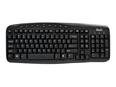 Klip Xtreme KKM-100E Multimedia – keyboard – English – black Input Device