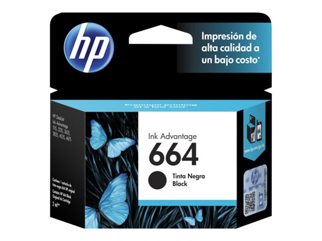 HP 664 – black – original – Ink Advantage – ink cartridge