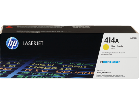 HP 414A – yellow – original – LaserJet – toner cartridge (W2022A)