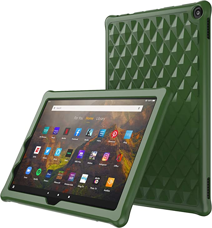 EpicGadget Case Fire 10in Green
