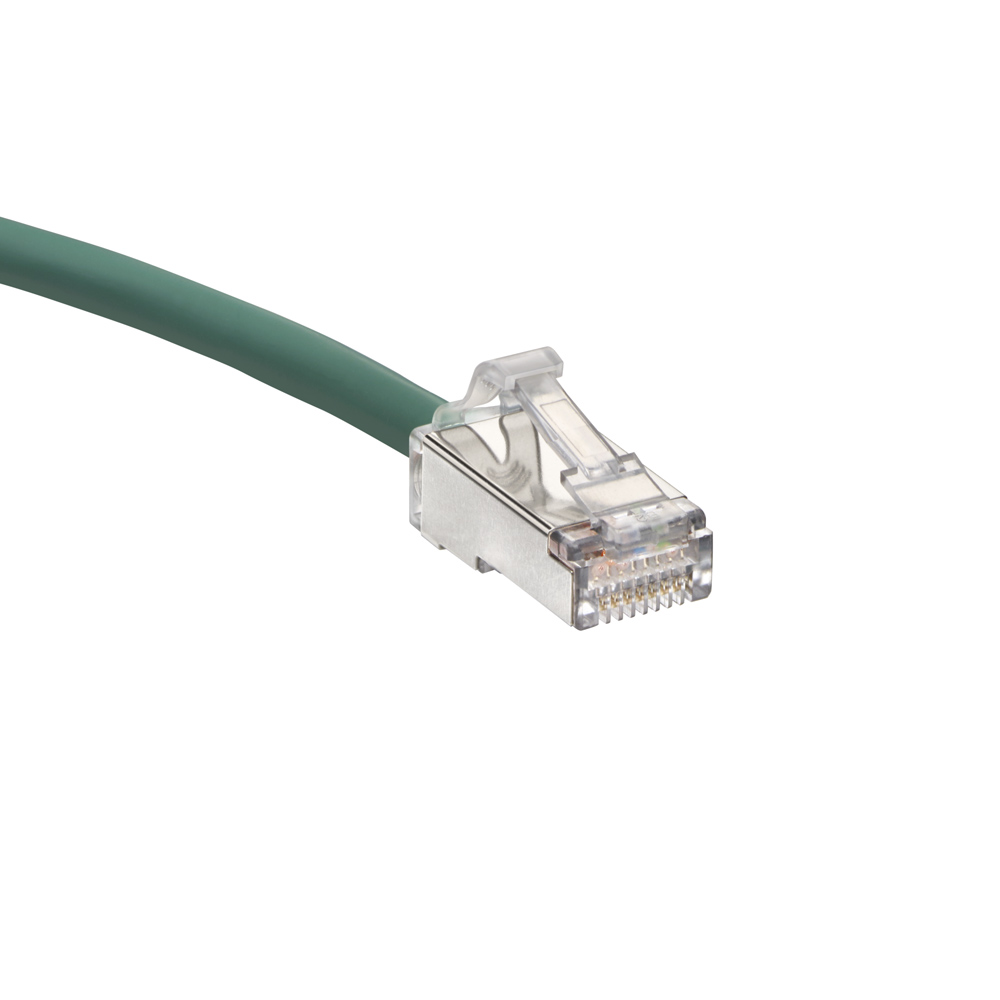 Leviton P.Cable Cat6A 20Ft Green