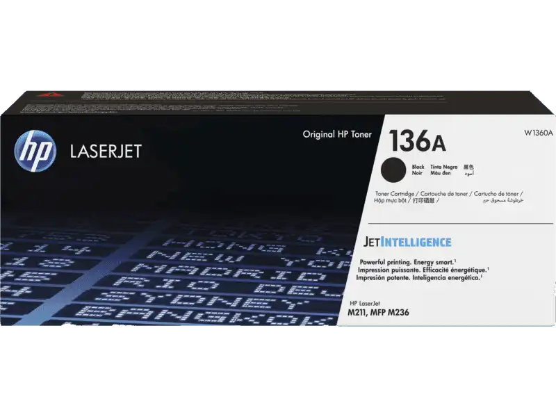 HP 136A – black – original – toner cartridge (W1360A)