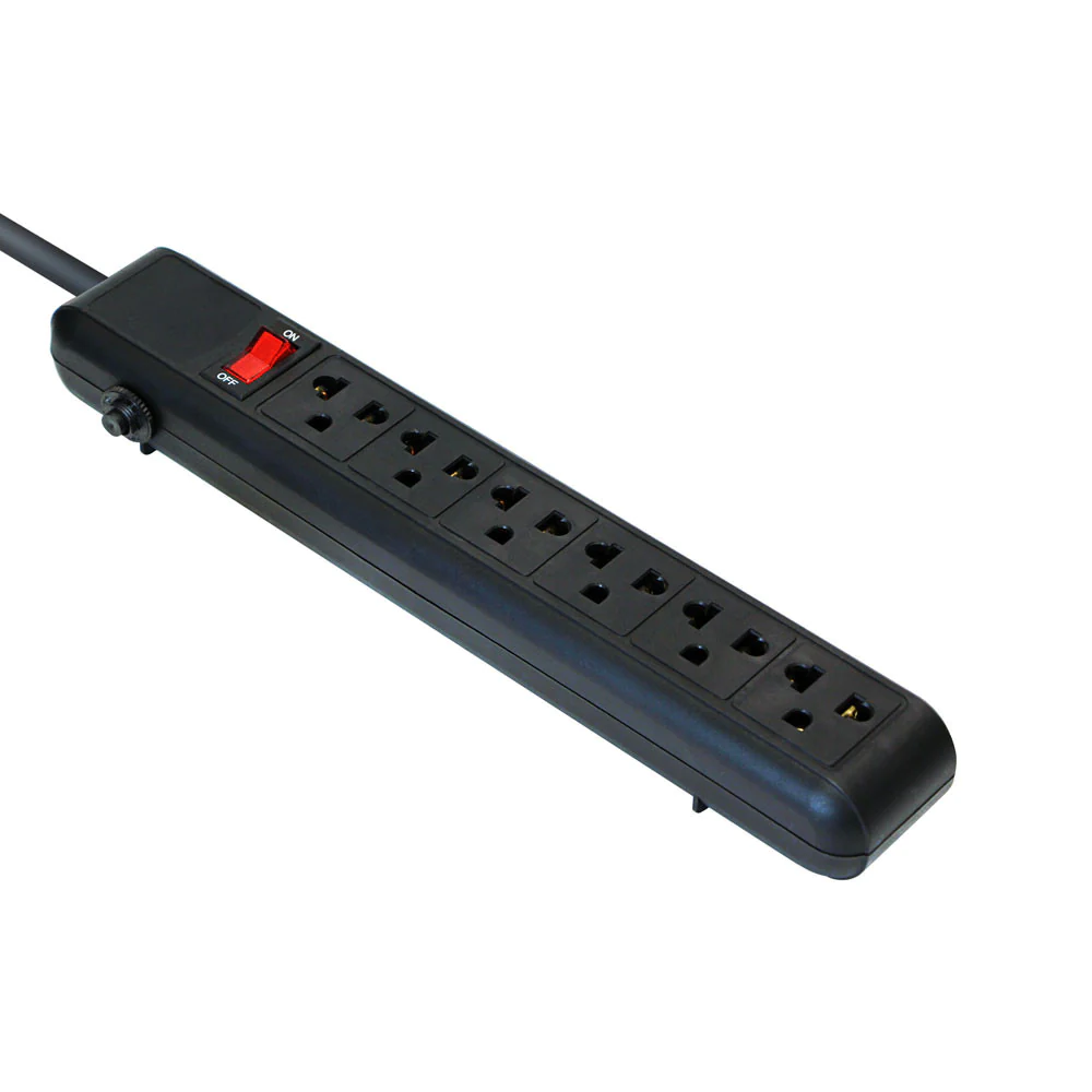 Argom Power Strip 6-outlet AC-0252BK