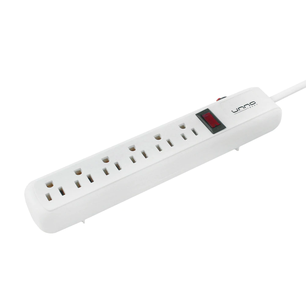 Unno Tekno Power Strip 6 Outlet PW5081WT