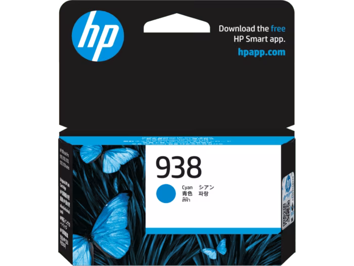 HP #938 Cyan Ink Cartridge