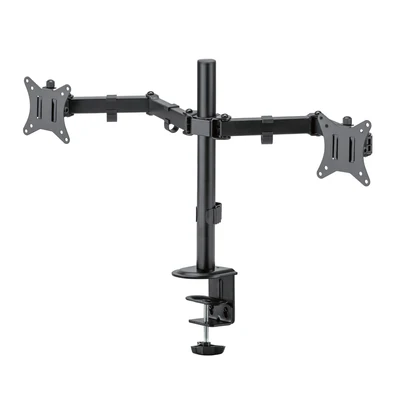 ArgomTech Dual Monitor 32” Desk Mount with Clamp
