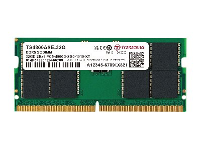 Transcend JetRAM – DDR5 – module – 8 GB – SO-DIMM 262-pin – 4800 MHz / PC5-38400 – unbuffered