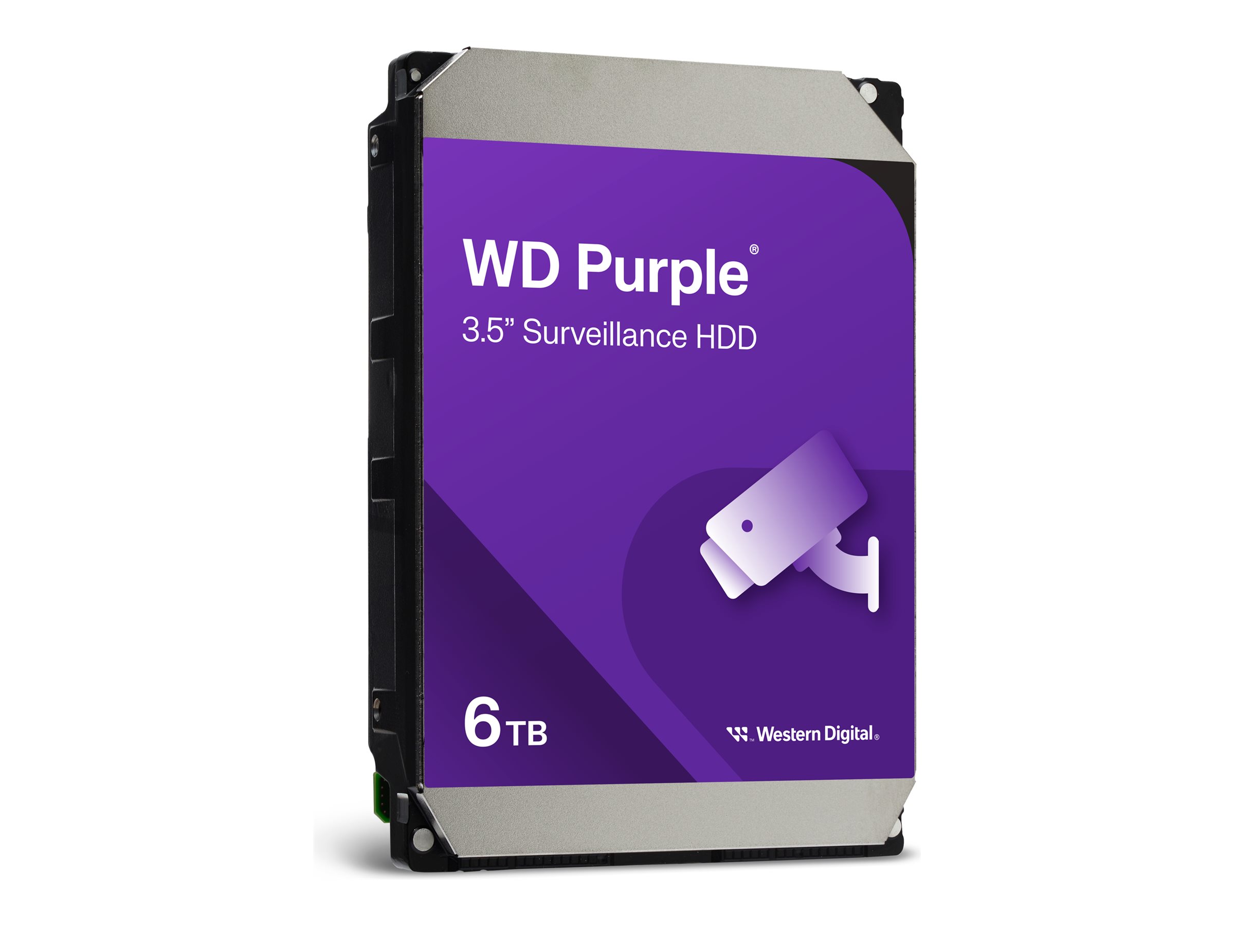 WD Purple WD64PURZ – hard drive – 6 TB – surveillance – SATA 6Gb/s