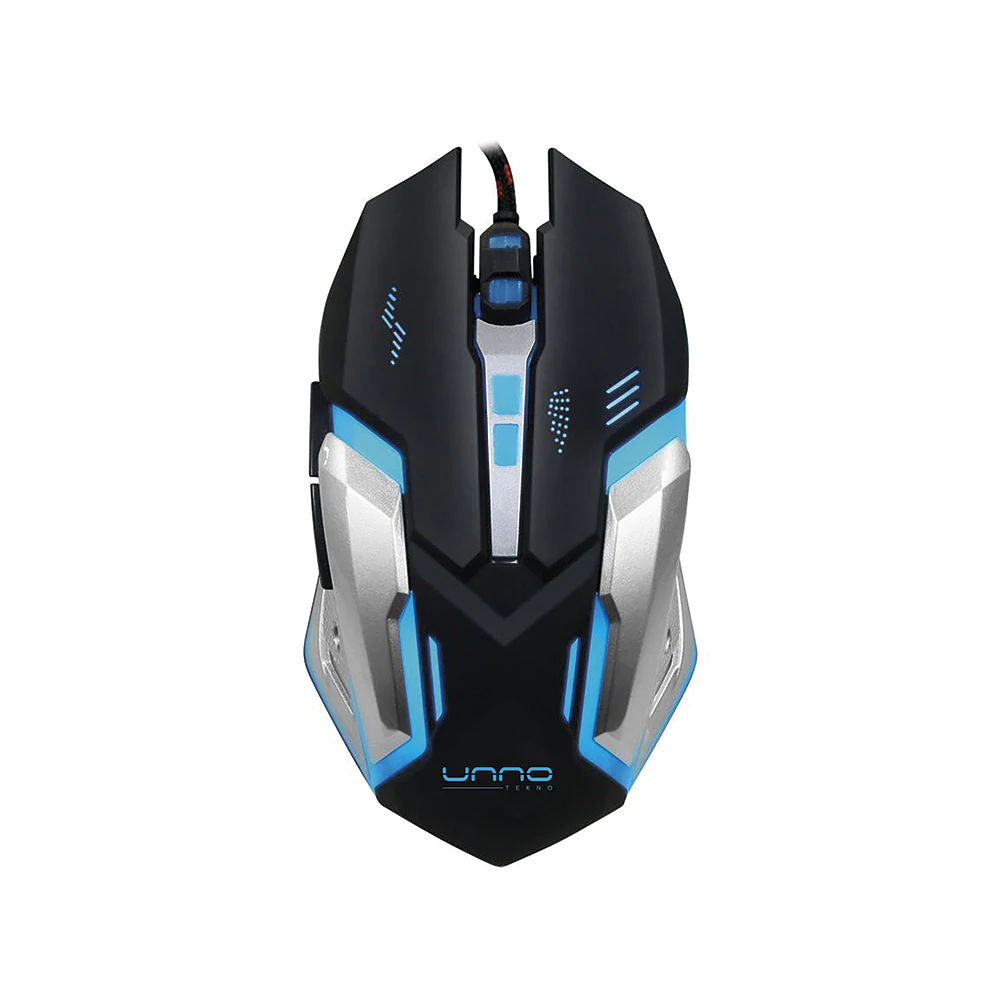 Unno Tekno Brave Gaming Mouse – MS6610BK