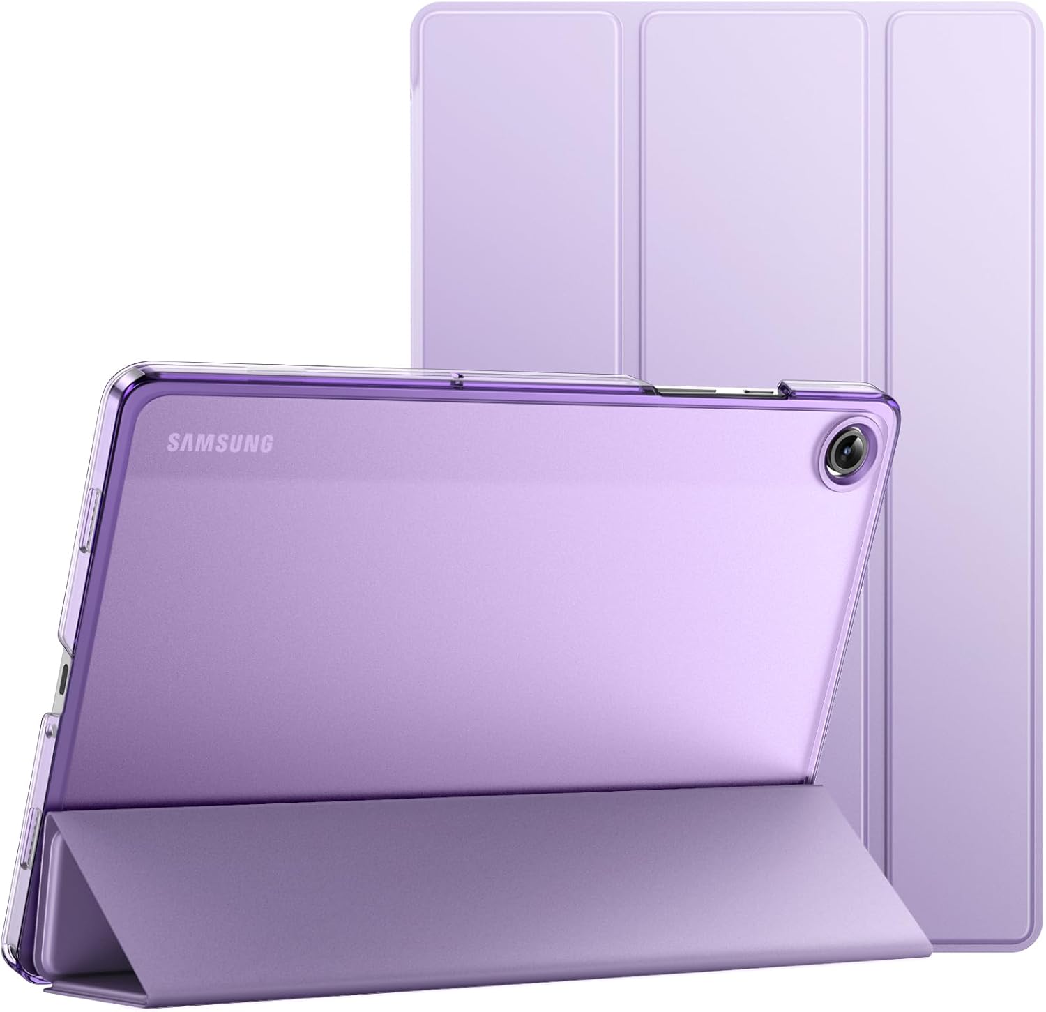JETech Case for Samsung Galaxy Tab A9+ / A9 Plus 11-Inch – Tri Fold – Folio Stand Protective – Purp \1″