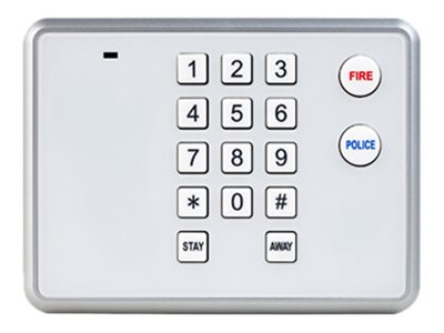 2GIG PAD1 – keypad – white with gray trim