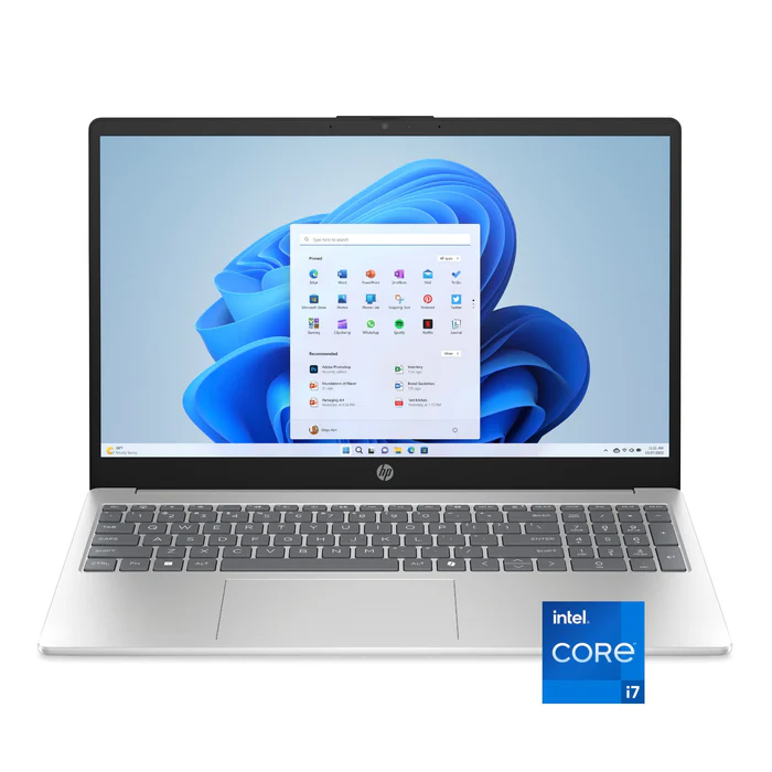 HP Laptop 15-fd0127dx – Intel Core i7 – 1355U / up to 5 GHz – Win 11 Home – Intel Iris Xe Graphics – 16 GB RAM – 512 GB SSD NVMe – 15.6″ IPS touchscreen 1920 x 1080 (Full HD) – Wi-Fi 6, Bluetooth – na