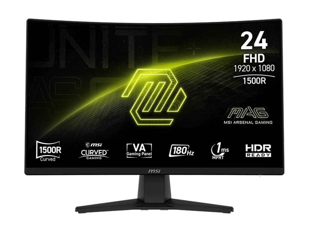 MSI MAG 242C – LED monitor – Full HD (1080p) – 24