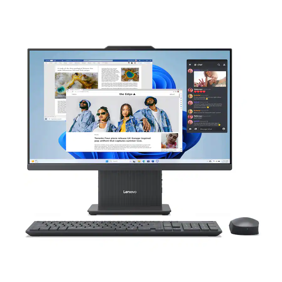 Lenovo IdeaCentre AIO 3 24ARR9 – all-in-one Ryzen 5 7535HS 3.3 GHz – 16 GB – SSD 512 GB – LED 23.8″ – English