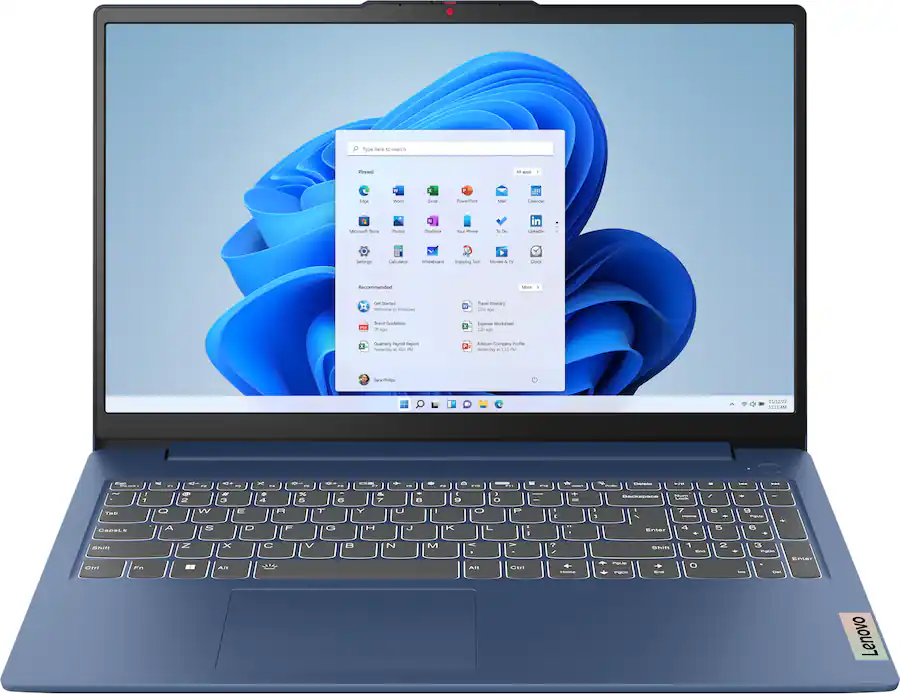Lenovo Laptop IdeaPad Slim 3 15.6″ Abyss Blue 82XQ012HUS